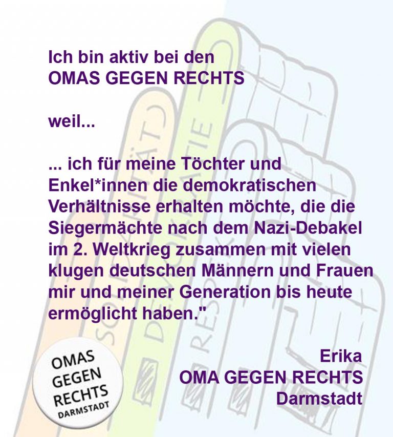 Statement von Erika