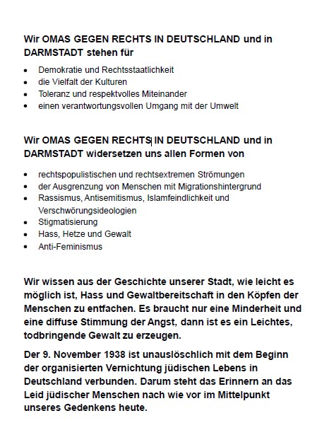 Statuten OMAS GEGEN RECHTS