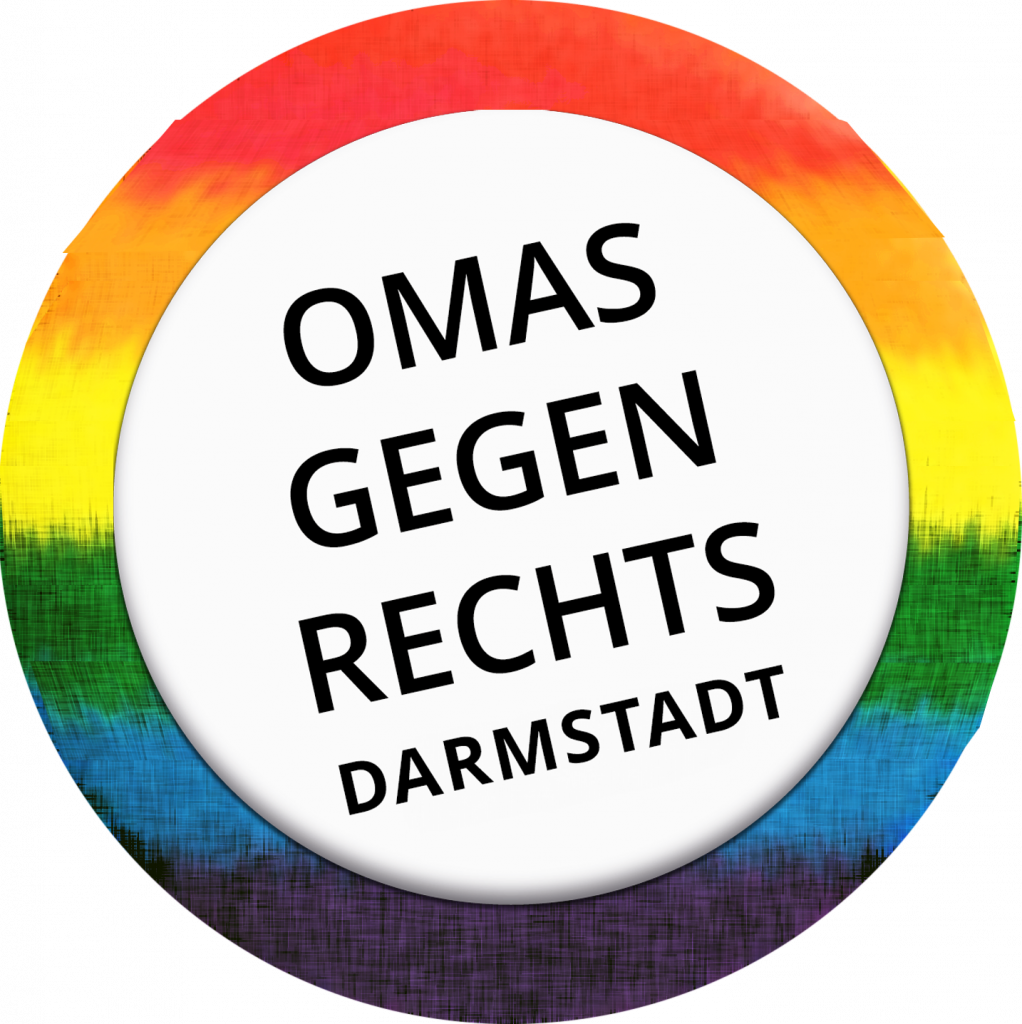 OGR Darmstadt Button mit Regenbogen