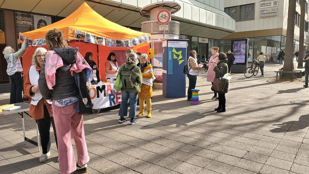 Die OGR am Stand am weißen Turm in Darmstadt