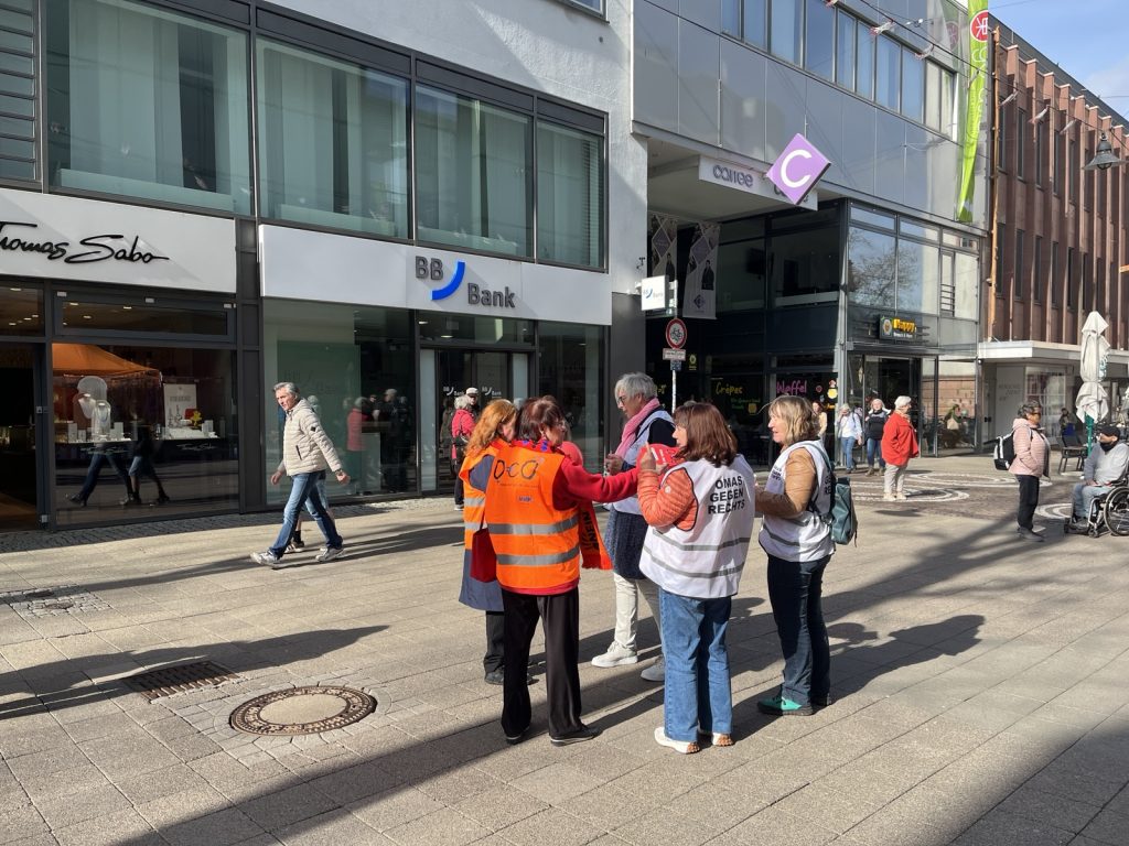 Die OGR am Stand am weißen Turm in Darmstadt