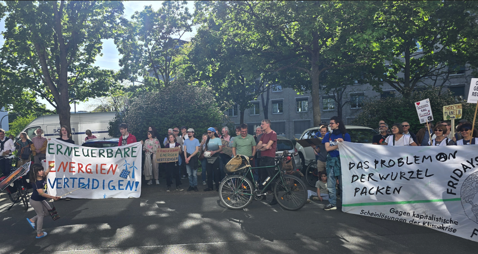 Klimademo im April 26