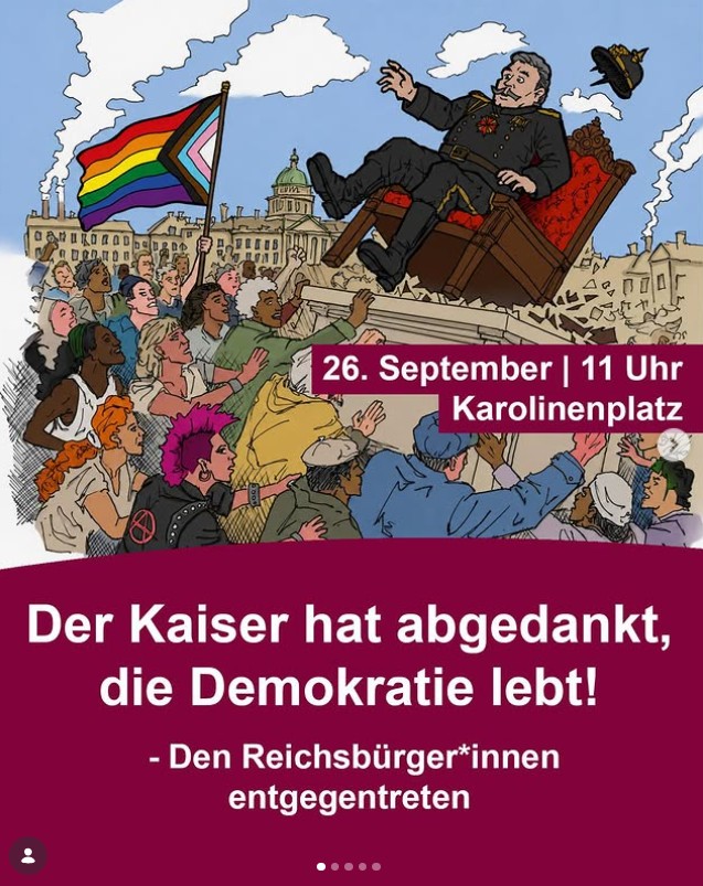 Der Kaiser hat abgedankt, die Demokratie lebt